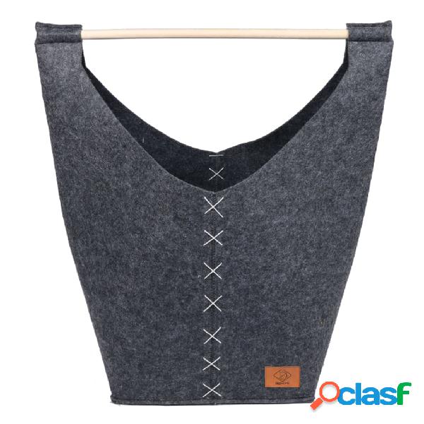 D&D Cuccia Grotta per Gatti Indy 31x31x60 cm Grigio