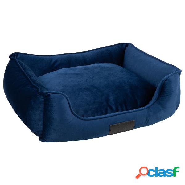 DISTRICT70 Cuccia per Cani VELURO Blu S