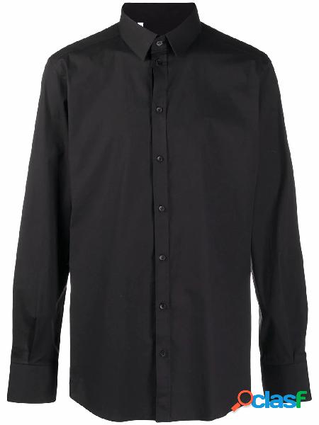 DOLCE E GABBANA CAMICIA UOMO G5EJ0TFUEEEN0000 COTONE NERO