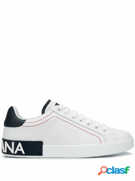 DOLCE E GABBANA SNEAKERS UOMO CS1760AH52689697 PELLE BIANCO