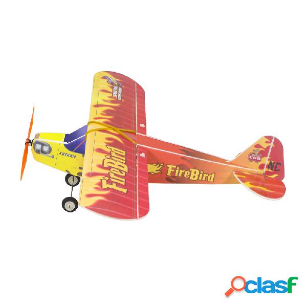 Dancing Wings Hobby E31 J3 Firebird 600mm Apertura alare PP