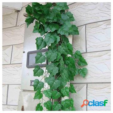 Decorative Artificial Ivy Foliage Leaf - 2m - Green