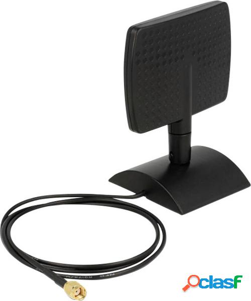 Delock 88902 Antenna piatta WLAN 6 dB 2.4 GHz, 5 GHz