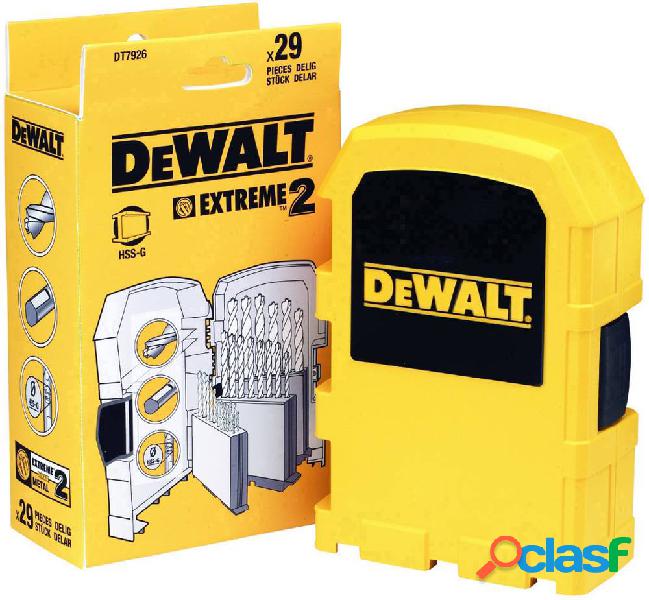 Dewalt DT7926-XJ Kit punte a spirale da metallo 29 parti 29