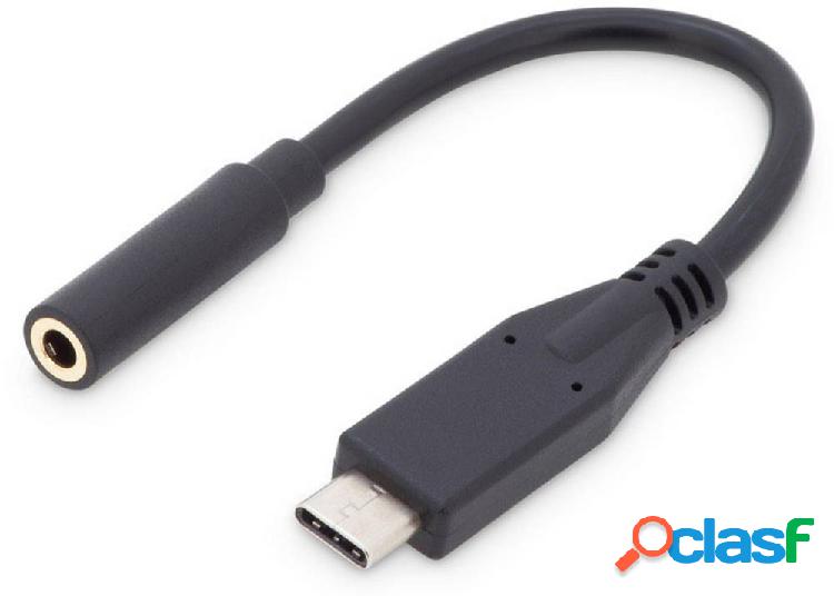 Digitus Audio Cavo adattatore [1x spina USB-C™ - 1x Presa