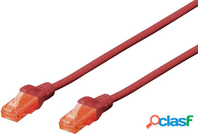 Digitus DK-1617-010/R RJ45 Cavo di rete, cavo patch CAT 6