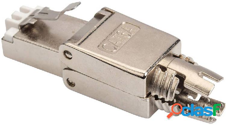 Digitus DN-93634 Spina da campo CAT 6A, RJ45, schermata, AWG