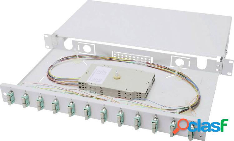 Digitus DN-96321/3 Patchpanel per fibra ottica 12 Porte SC 1
