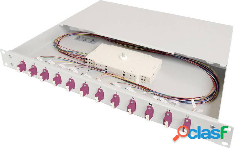 Digitus DN-96331-4 Patchpanel per fibra ottica 12 Porte LC 1