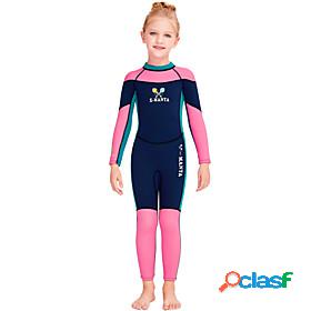 DiveSail Girls 2.5mm Full Wetsuit Diving Suit SCR Neoprene