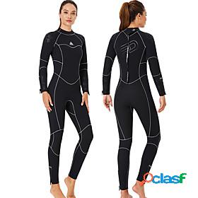DiveSail Womens 5mm Full Wetsuit Diving Suit SCR Neoprene