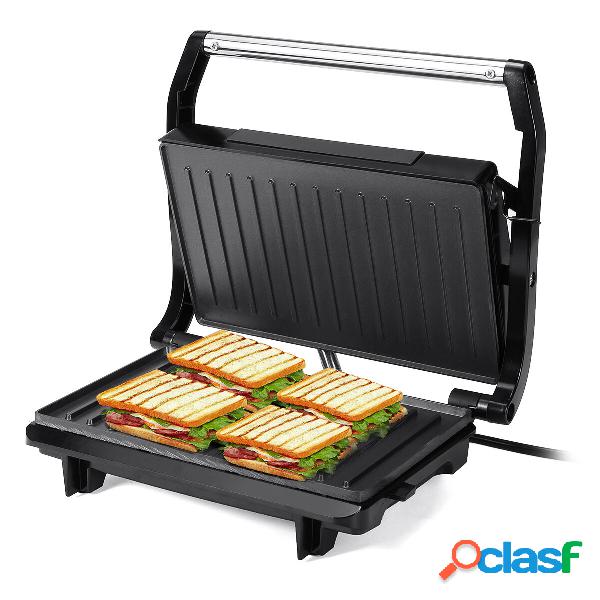 Doppio lato 750W Sandwich Maker Electric Panini Breakfast