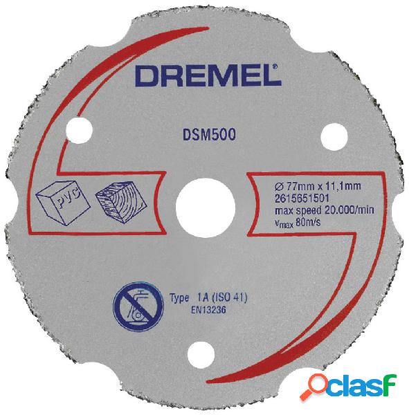 Dremel DSM500 2615S500JB Disco di taglio dritto 77 mm 1 pz.