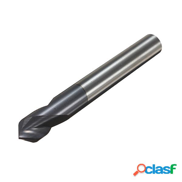 Drillpro 2 Flauti 6mm Carburo Smusso Mill 90 Gradi HRC45
