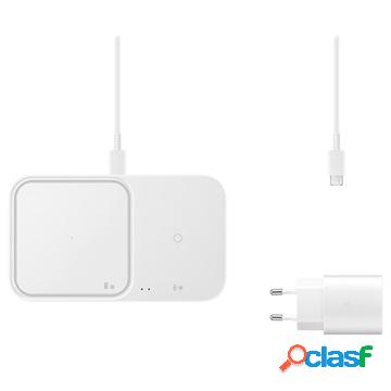 Duo Caricabatterie Senza Fili Samsung Super Fast con TA