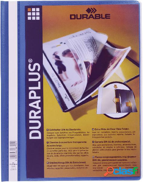 Durable Cartellina con fermaglio 257906 Blu DIN A4 1 pz.