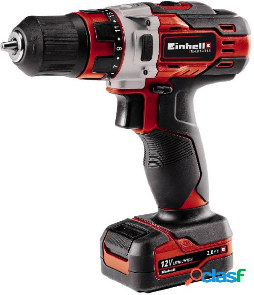 Einhell TE-CD 12/1 Li (2x2,0Ah) 4513594 Trapano avvitatore a