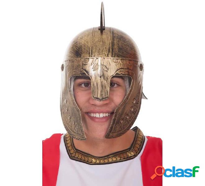 Elmo centurione romano d'oro