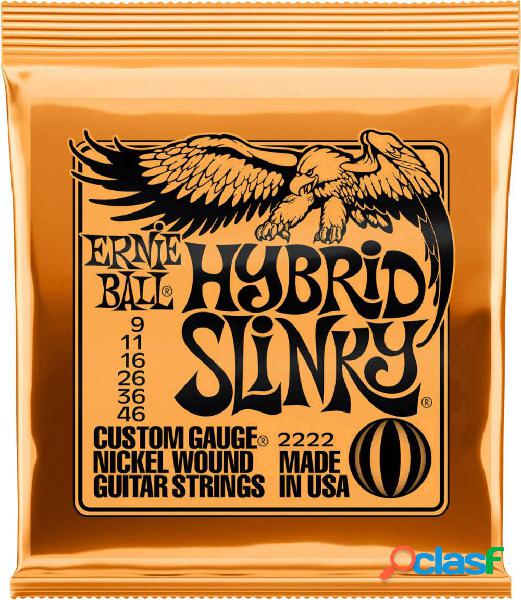 Ernie Ball Corda per chitarra elettrica EB2222 009-046