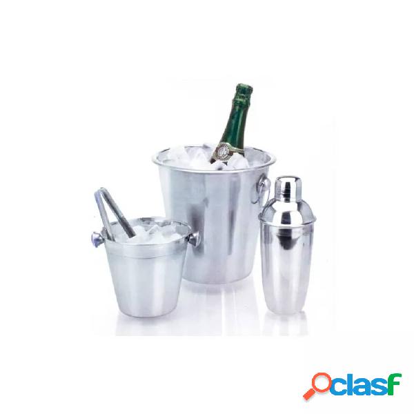 Excellent Houseware Kit da Barman 4 pz in Acciaio