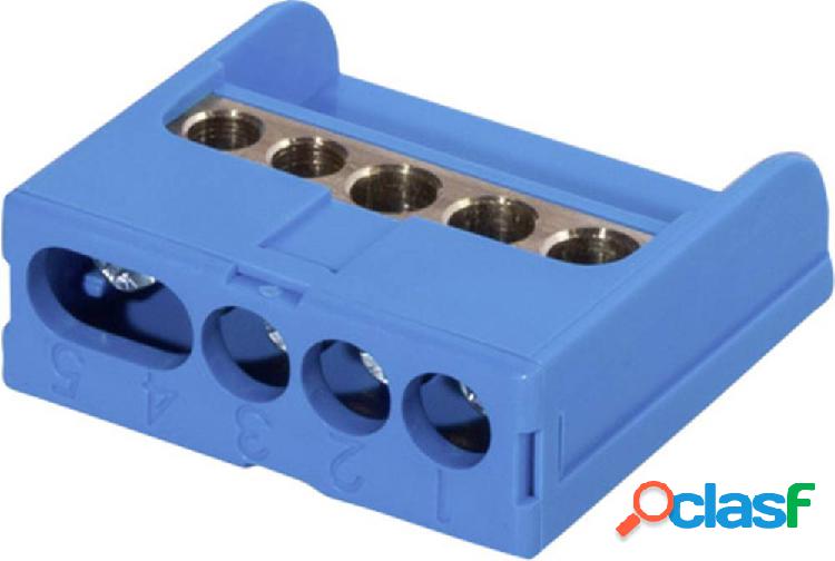 F-Tronic 7290002 Morsetto terminale Blu Tipo di conduttore =