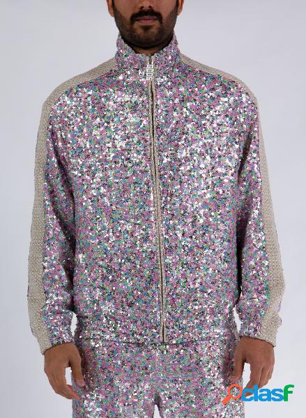 FELPA PAILLETTES TRACKTOP