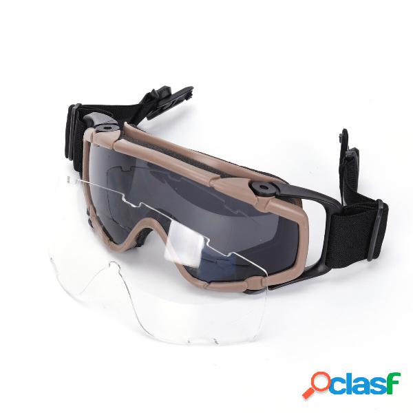 FMA Tactical antivento occhiali protezione antipolvere