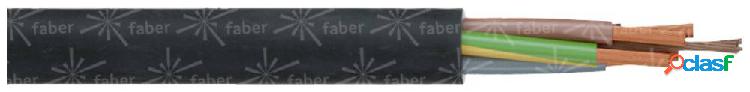 Faber Kabel 050114 Cavo flessibile H07RN-F 3 G 4 mm² Nero