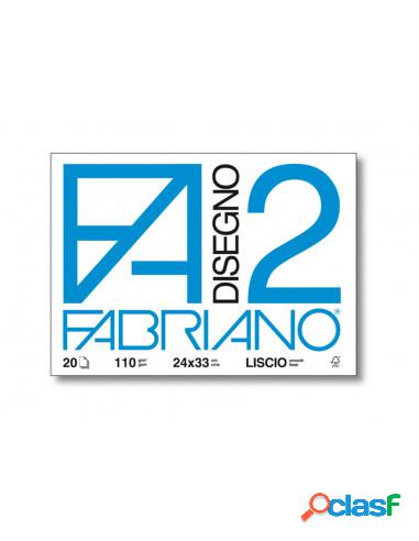 Fabriano - Album F2 Da Disegno Liscio Fabriano 24x33 Cm 10