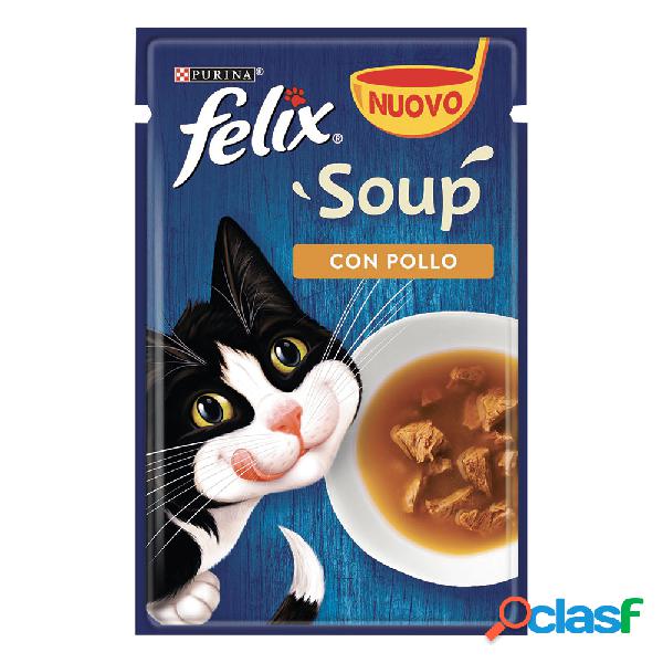 Felix Soup Cat Adult Pollo 48 gr