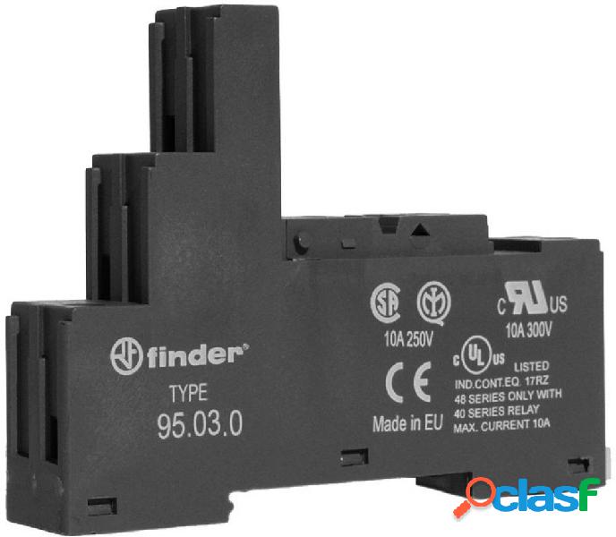 Finder 95.03.0 Zoccolo per relè Adatto per serie: Finder