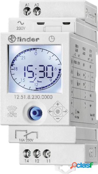 Finder Temporizzatore per guida DIN Tensione di