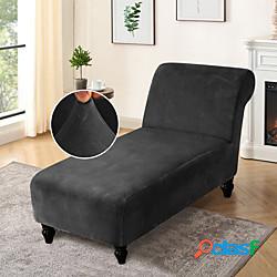 Fodera per chaise longue in velluto elasticizzato fodera per