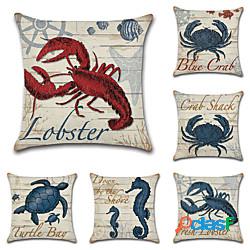 Fodera per cuscino doppio lato 6pc morbido decorativo
