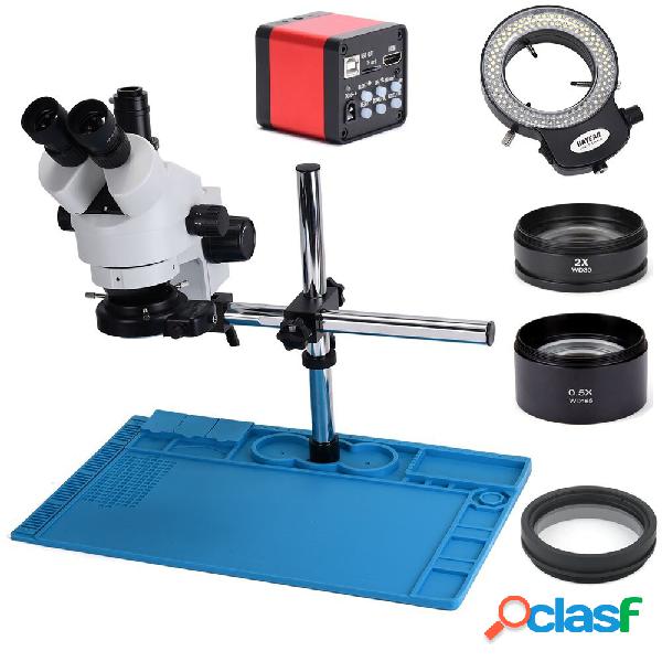 Fotocamera aggiornata a 20MP Industria 3.5X-90X Microscopio