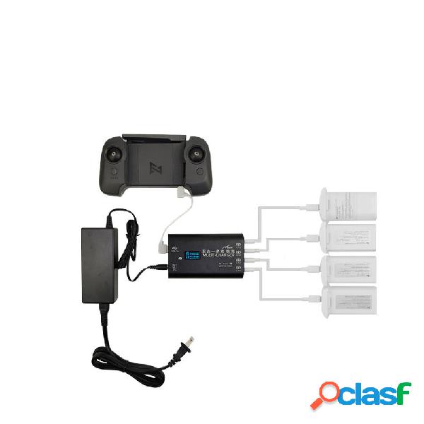 Fsum Batteria Caricabatterie Quick Charge Multi-Charger Set