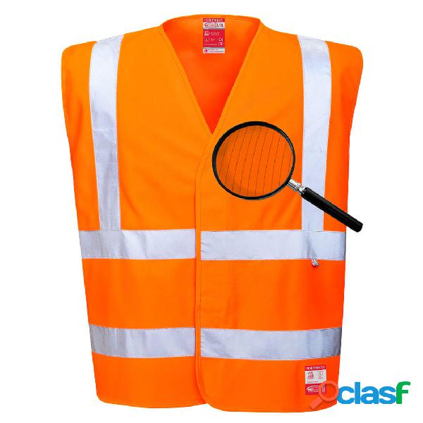 GILET HI-VIS IGNIFUGO - ANTISTATICO FR71