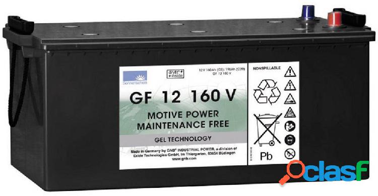 GNB Sonnenschein GF 12 160 V Batteria al piombo 12 V 160 Ah