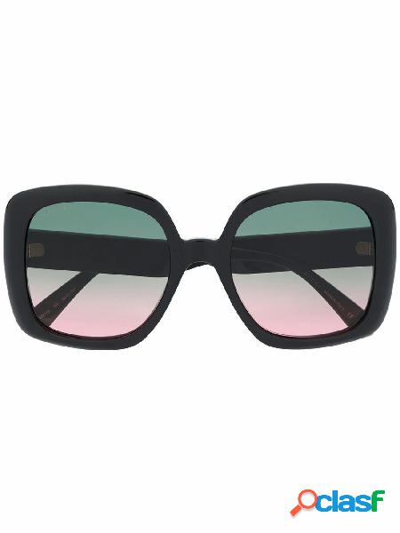 GUCCI OCCHIALI DA SOLE DONNA GG0713S002 ACETATO NERO