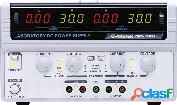 GW Instek GPS-2303 Alimentatore da laboratorio regolabile 0