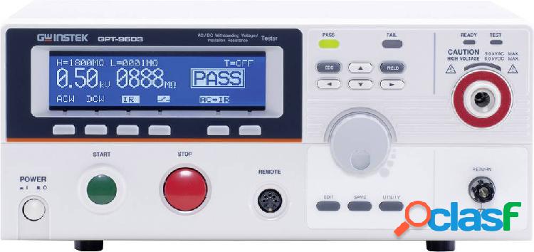 GW Instek GPT-9612 Misuratore di isolamento, Tester tensione