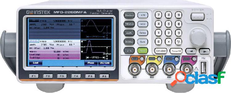 GW Instek MFG-2260MFA Generatore di funzioni 1 µHz - 60 MHz