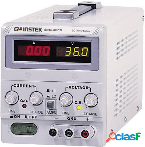 GW Instek SPS-3610 Alimentatore da laboratorio regolabile 0