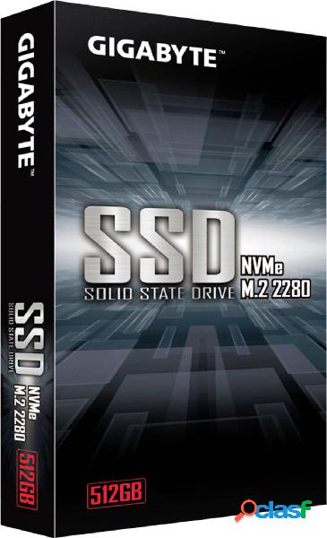Gigabyte 512 GB SSD interno NVMe/PCIe M.2 M.2 NVMe PCIe 3.0