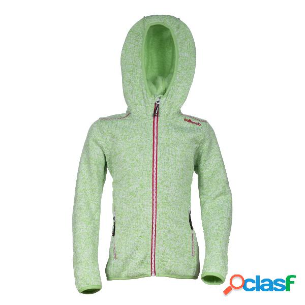 Girl Jacket Fix Hood Bottero Ski (Colore: MINT-B.CO-IBISCO,