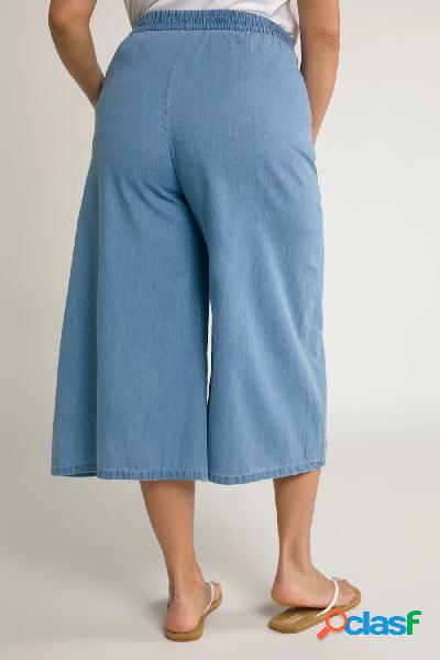 Gonna pantalone con taglio della gamba ampio e cintura