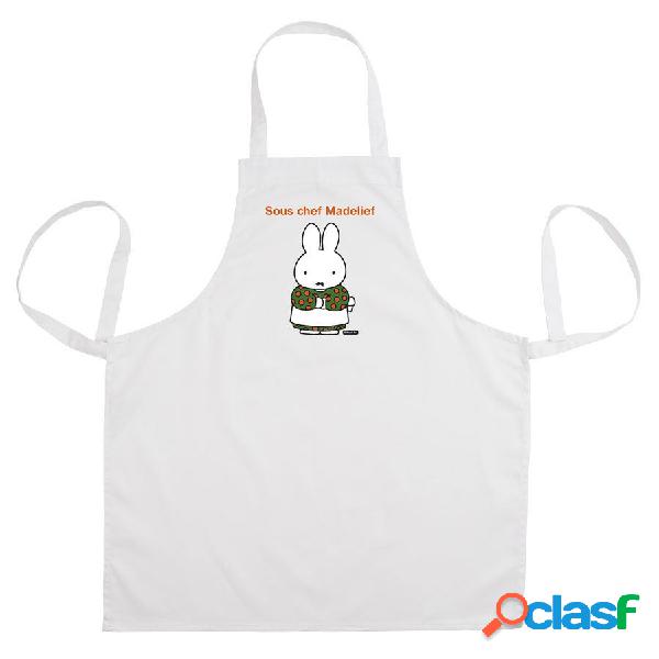 Grembiule da cucina Miffy personalizzato - Bianco