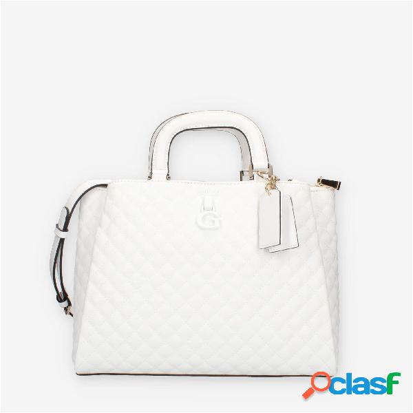 Guess Rue Rose Borsa a mano bianca