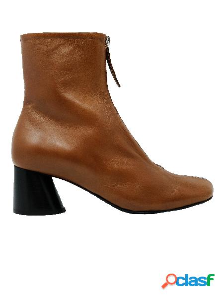 HALMANERA STIVALETTI DONNA ODILE04BROWN PELLE MARRONE