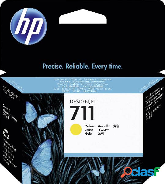 HP Cartuccia 711 Originale Giallo CZ132A